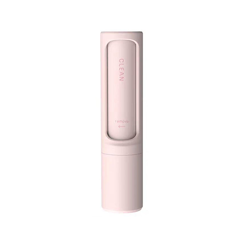 FurLift reusable pet hair roller in Blush Pink, front view on white background