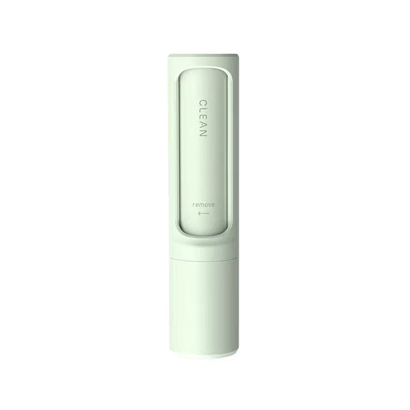 FurLift reusable pet hair roller in Sage Green, front view on white background