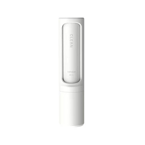 FurLift reusable pet hair roller in Cloud White, front view on white background